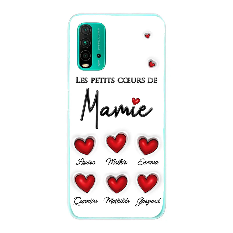 Les petits cœurs - Coque de téléphone personnalisée