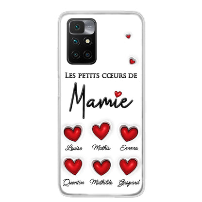 Les petits cœurs - Coque de téléphone personnalisée
