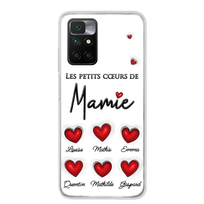 Les petits cœurs - Coque de téléphone personnalisée