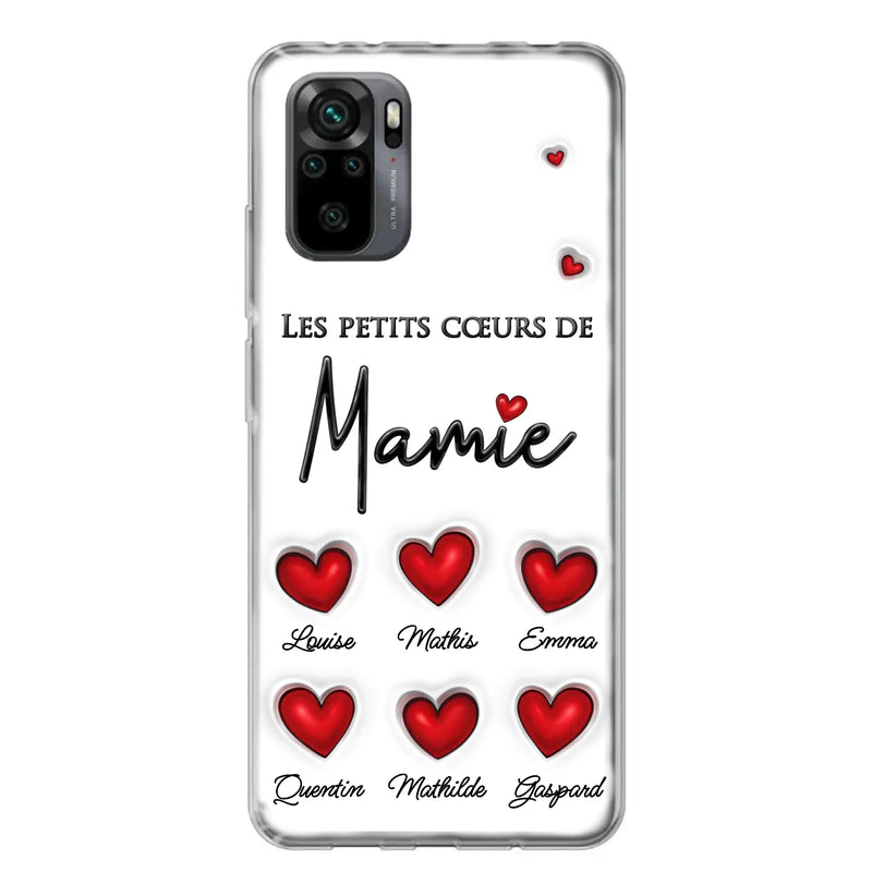 Les petits cœurs - Coque de téléphone personnalisée