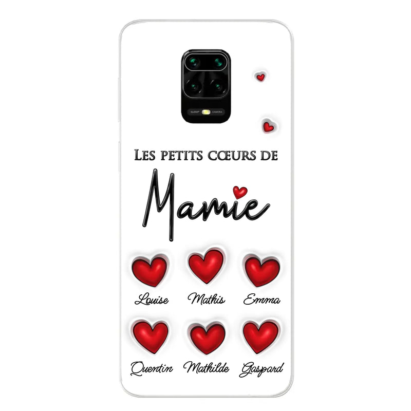 Les petits cœurs - Coque de téléphone personnalisée