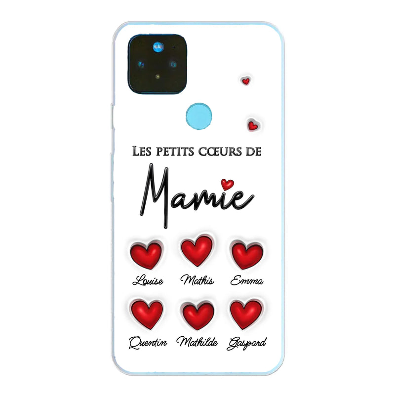 Les petits cœurs - Coque de téléphone personnalisée