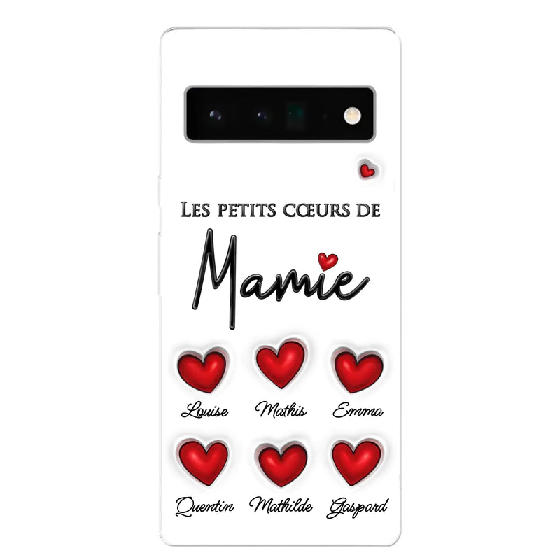 Les petits cœurs - Coque de téléphone personnalisée