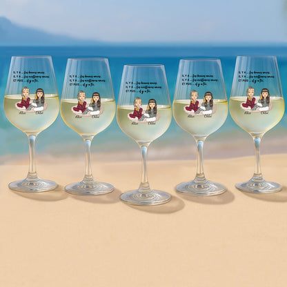 store set 4 wine glasses 