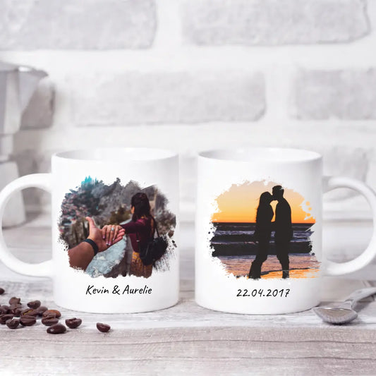 Tache de couleur photo - Mug personnalisé