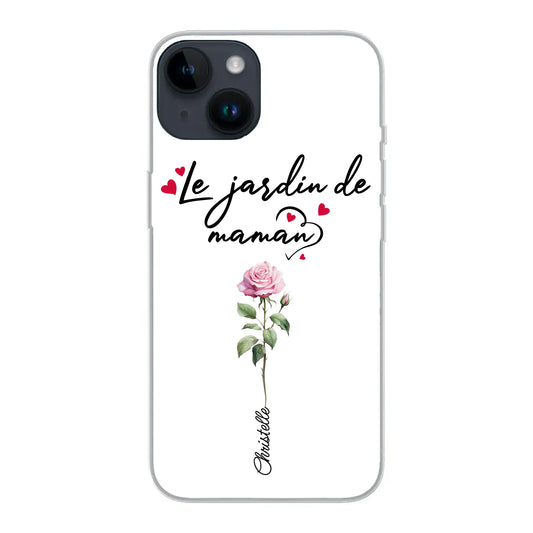 Le jardin de maman - Coque de téléphone personnalisée