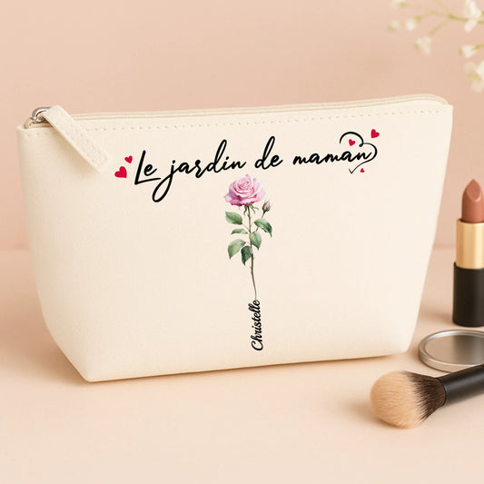 white small cosmetic bag store