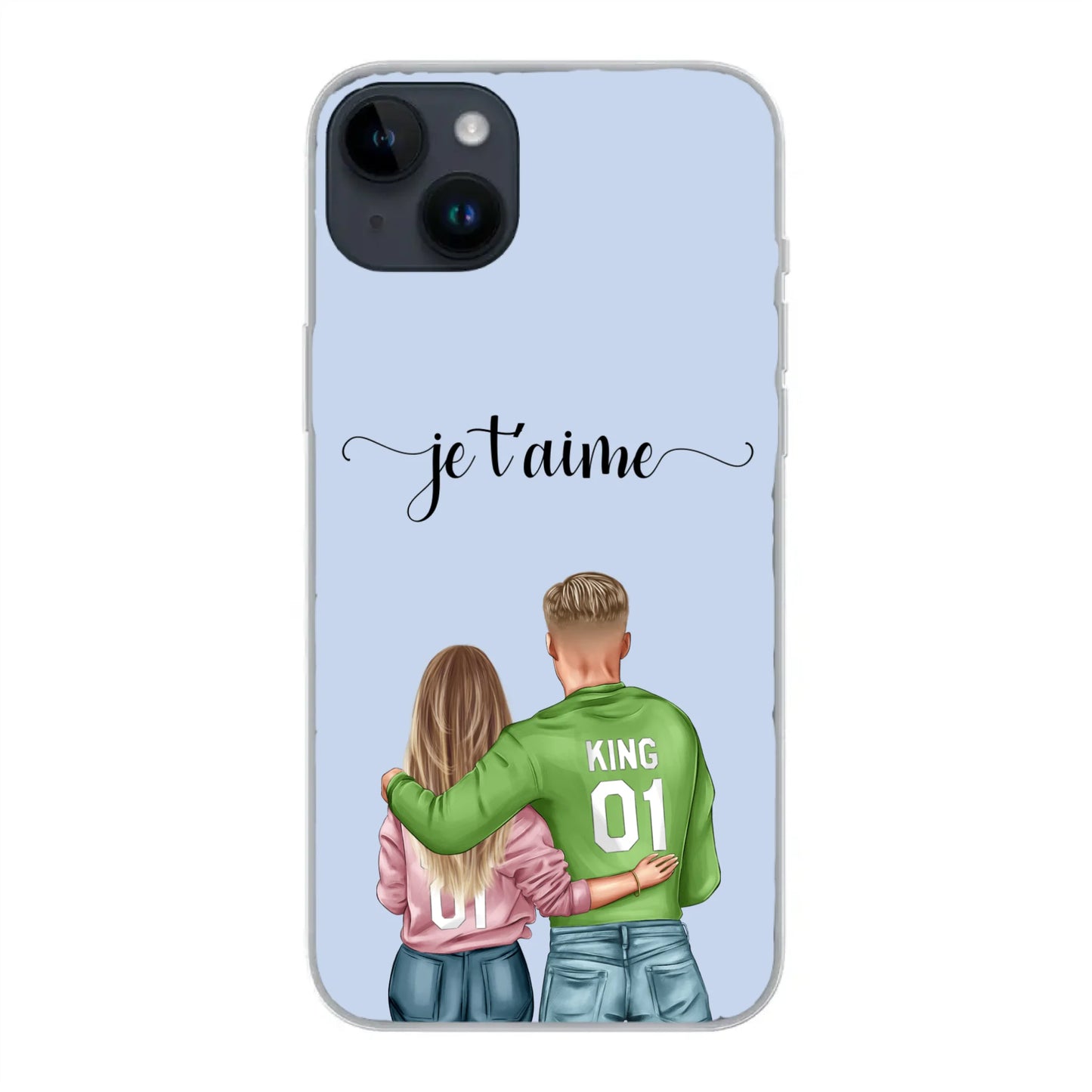 Couple - Coque de téléphone personnalisée