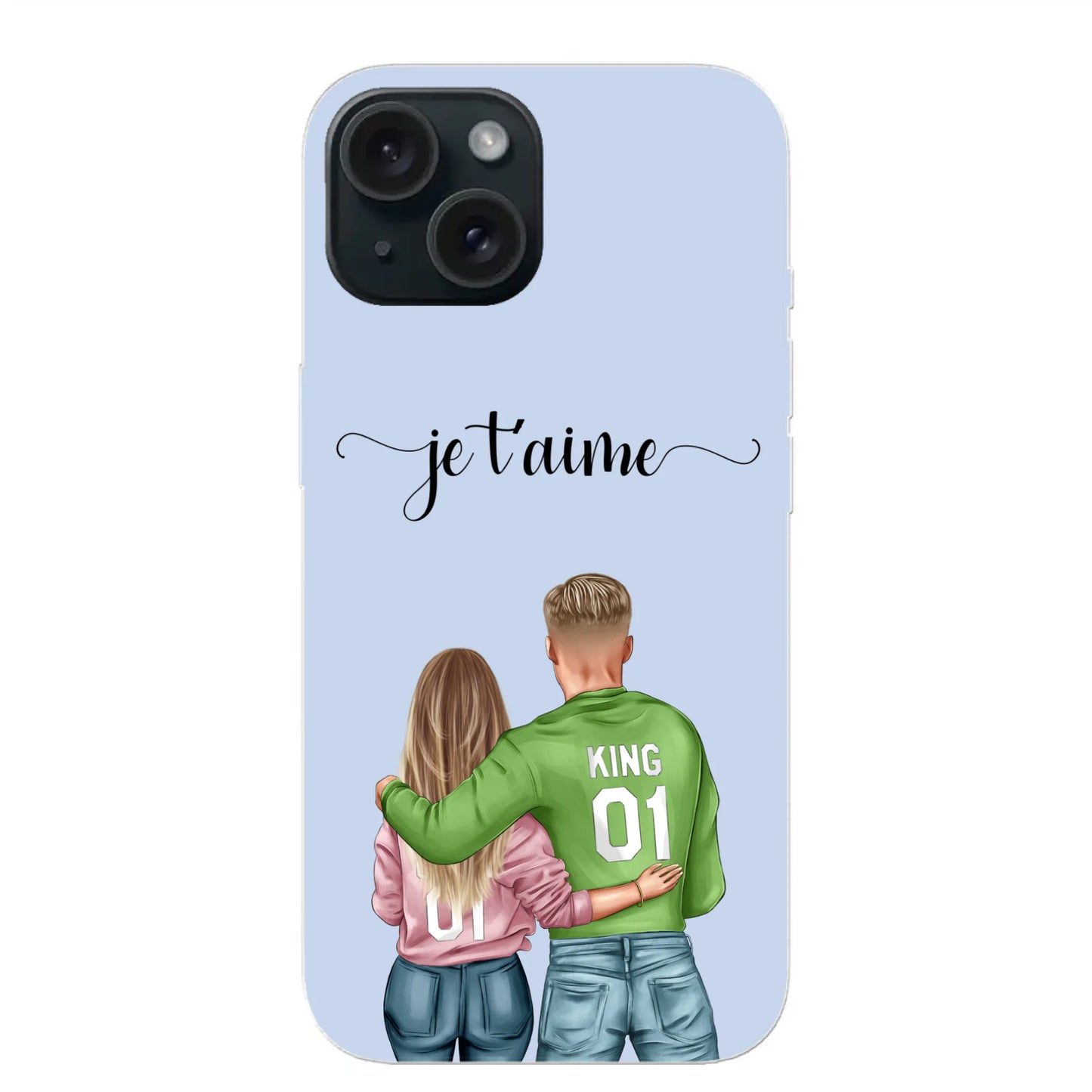 Couple - Coque de téléphone personnalisée
