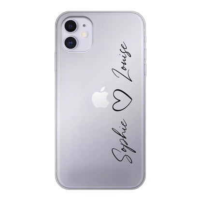 Vos noms - Coque de téléphone personnalisée