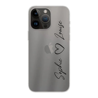 Vos noms - Coque de téléphone personnalisée