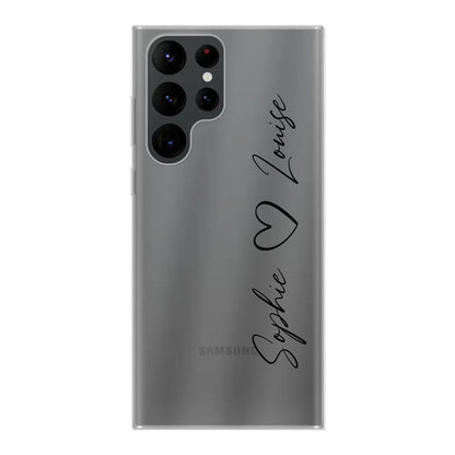 Vos noms - Coque de téléphone personnalisée
