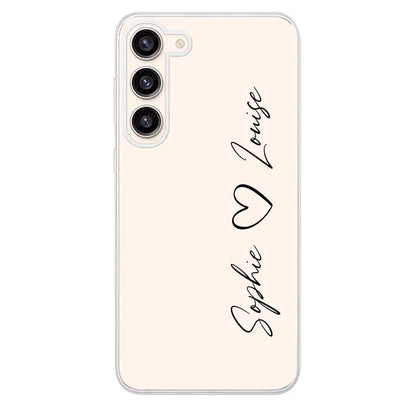 Vos noms - Coque de téléphone personnalisée