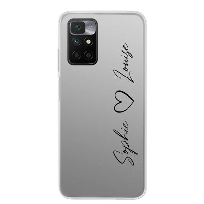 Vos noms - Coque de téléphone personnalisée