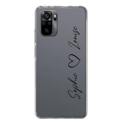Vos noms - Coque de téléphone personnalisée