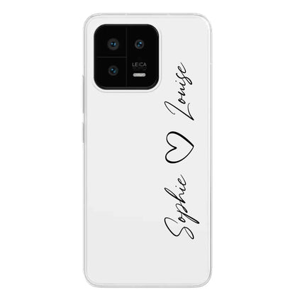 Vos noms - Coque de téléphone personnalisée