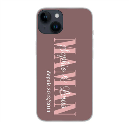 Êtres chers - Coque de téléphone personnalisée