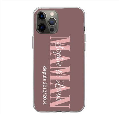 Êtres chers - Coque de téléphone personnalisée