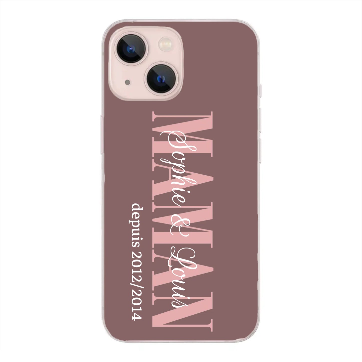 Êtres chers - Coque de téléphone personnalisée