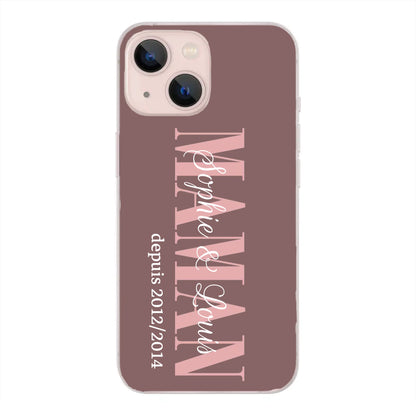 Êtres chers - Coque de téléphone personnalisée