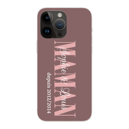 Êtres chers - Coque de téléphone personnalisée