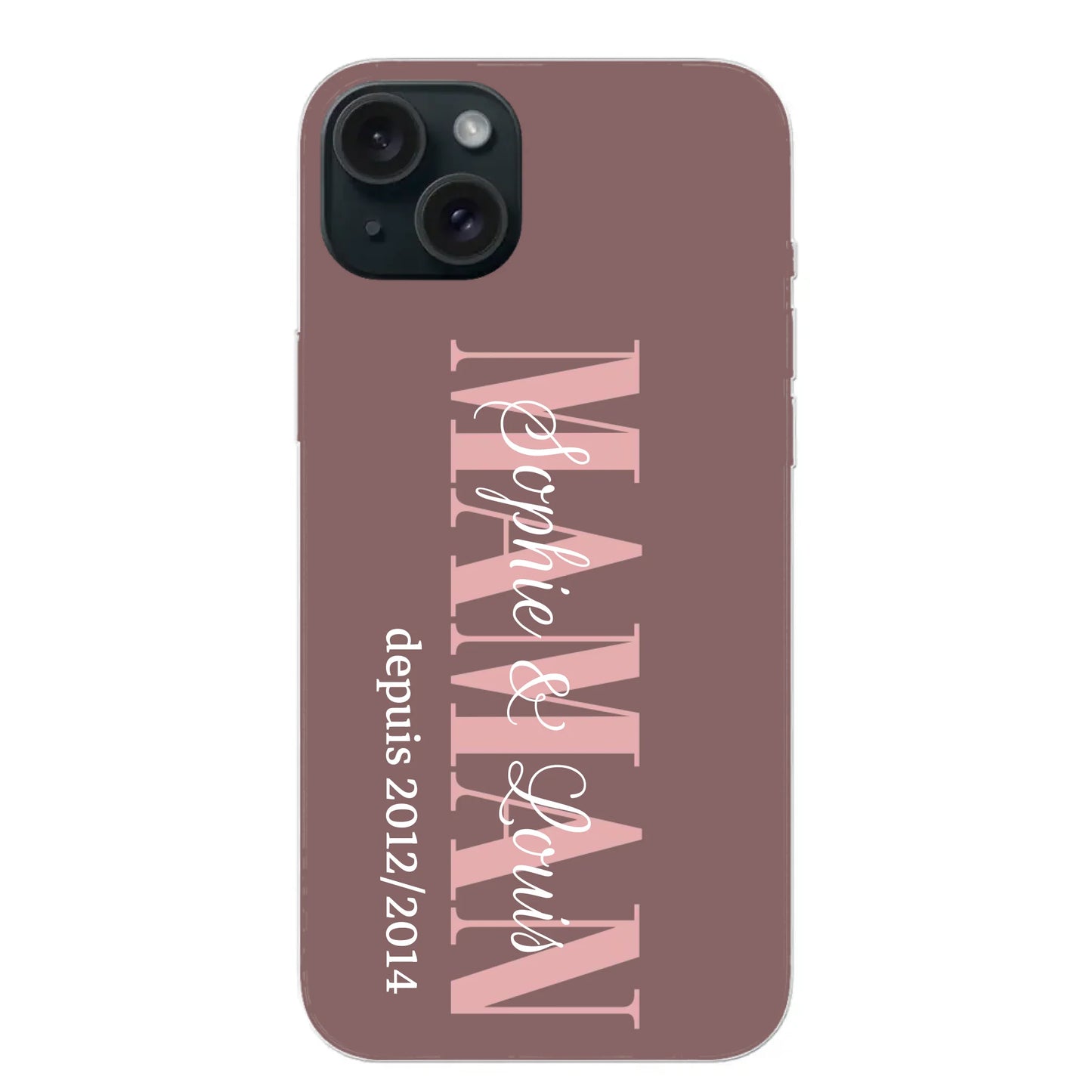 Êtres chers - Coque de téléphone personnalisée