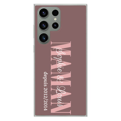 Êtres chers - Coque de téléphone personnalisée
