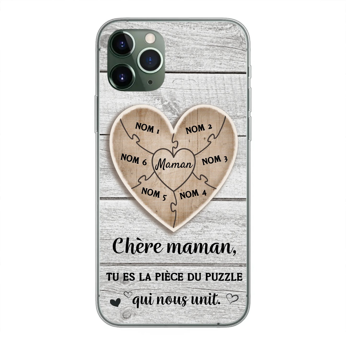 Pièce de puzzle - Coque de téléphone personnalisée