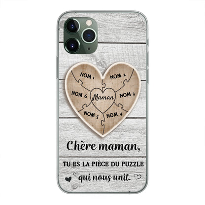 Pièce de puzzle - Coque de téléphone personnalisée