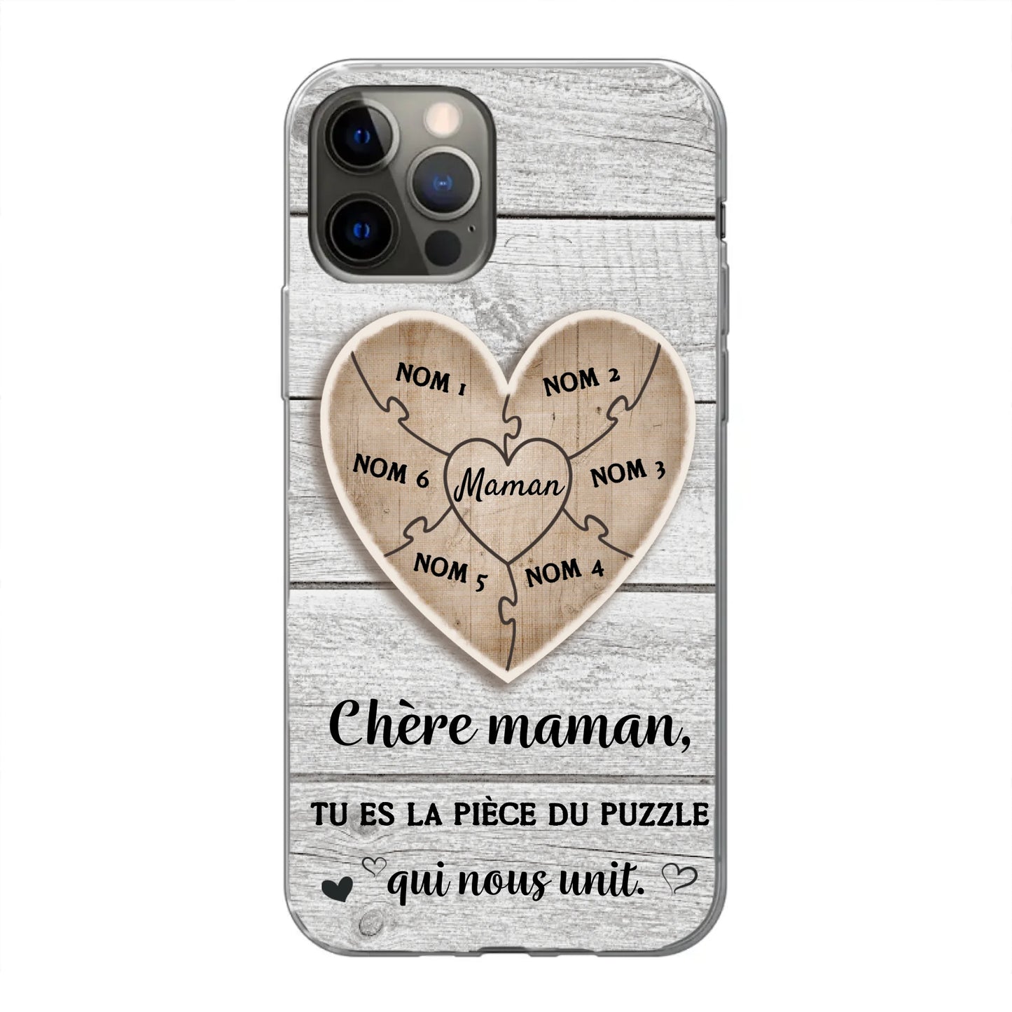 Pièce de puzzle - Coque de téléphone personnalisée