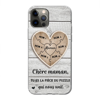 Pièce de puzzle - Coque de téléphone personnalisée