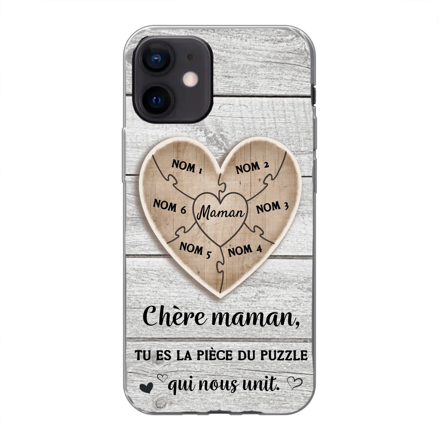 Pièce de puzzle - Coque de téléphone personnalisée