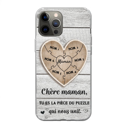 Pièce de puzzle - Coque de téléphone personnalisée