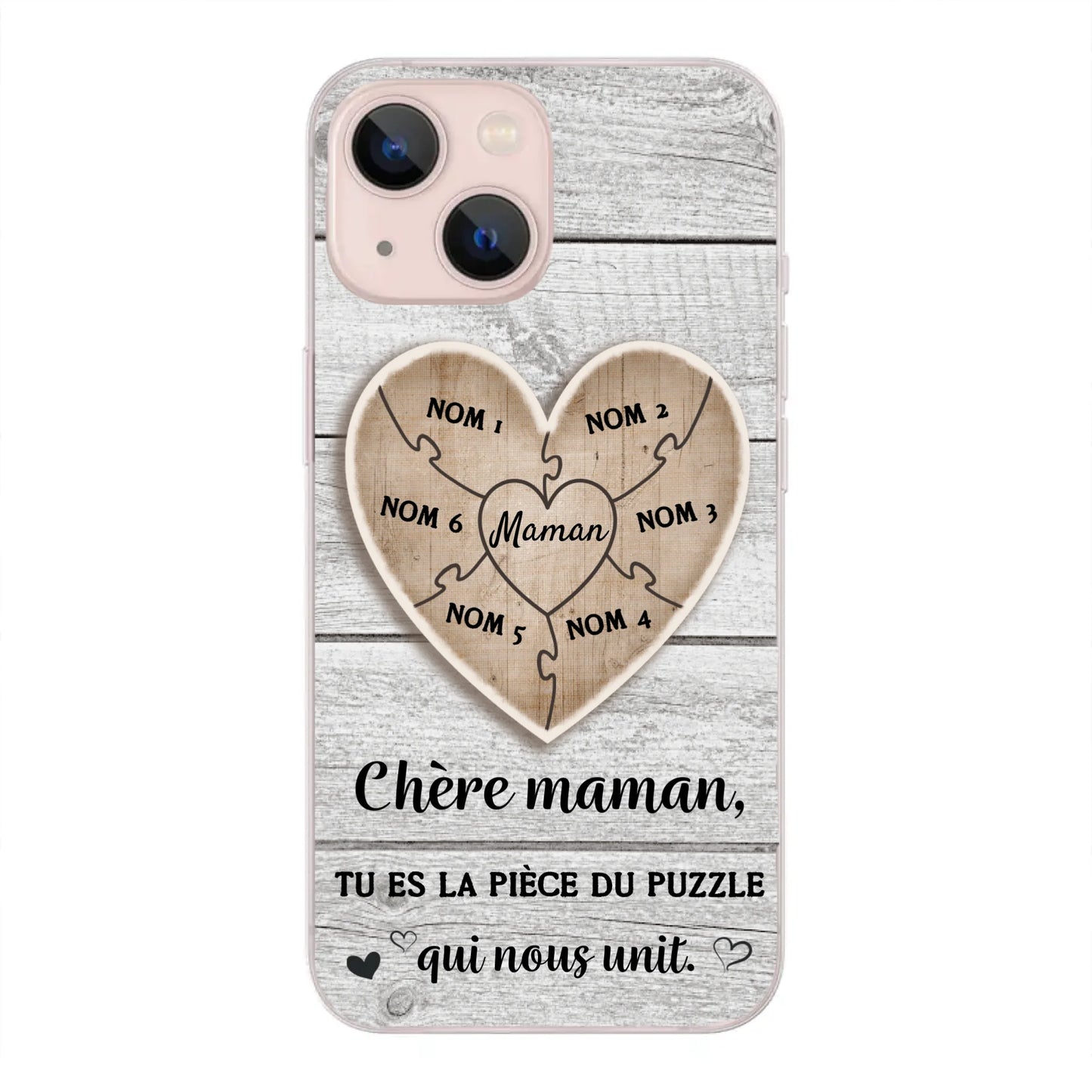 Pièce de puzzle - Coque de téléphone personnalisée