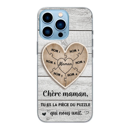 Pièce de puzzle - Coque de téléphone personnalisée