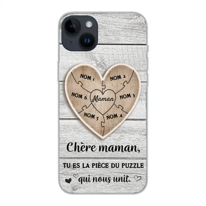 Pièce de puzzle - Coque de téléphone personnalisée