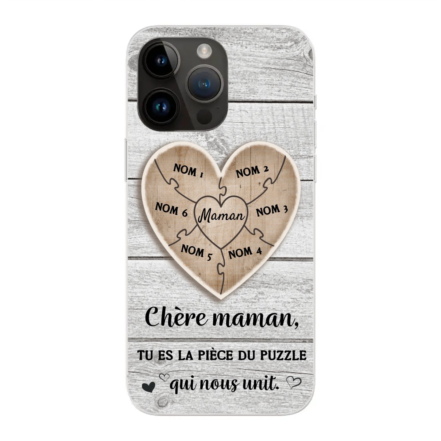 Pièce de puzzle - Coque de téléphone personnalisée