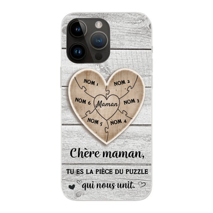 Pièce de puzzle - Coque de téléphone personnalisée