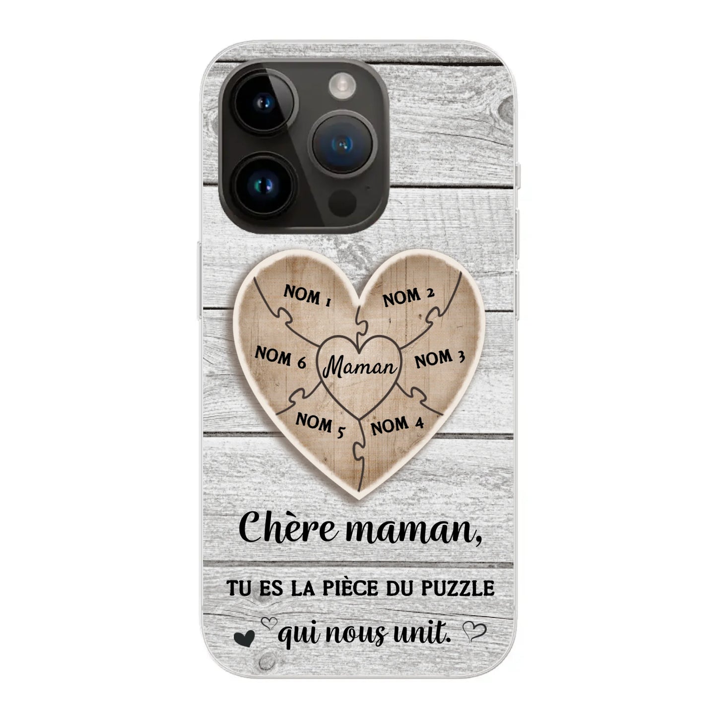 Pièce de puzzle - Coque de téléphone personnalisée