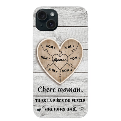 Pièce de puzzle - Coque de téléphone personnalisée