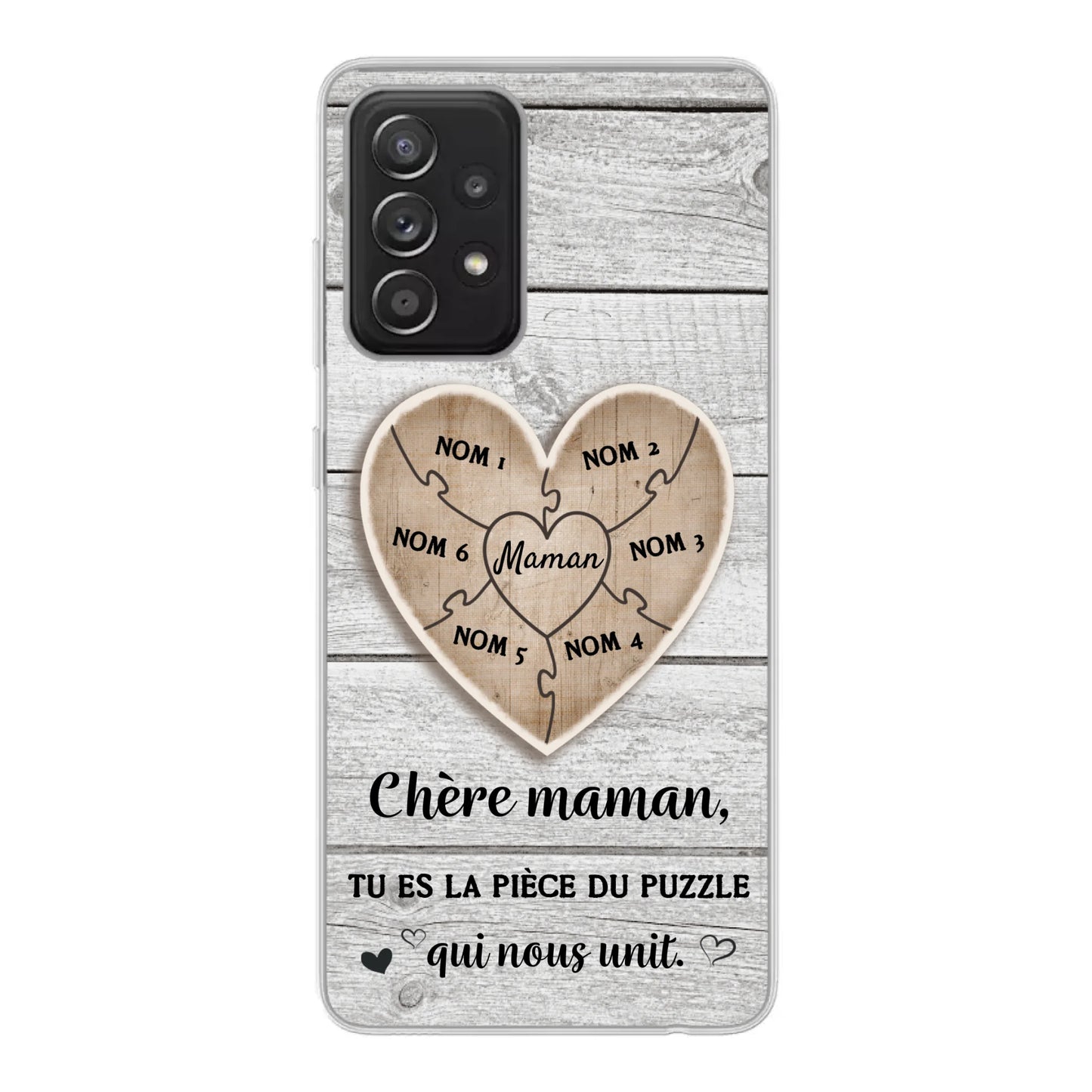 Pièce de puzzle - Coque de téléphone personnalisée