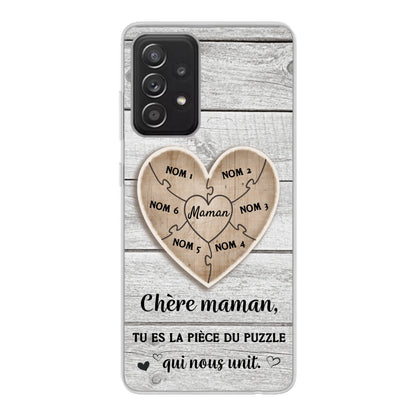 Pièce de puzzle - Coque de téléphone personnalisée