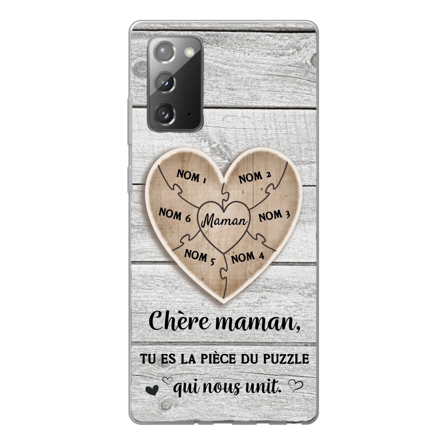 Pièce de puzzle - Coque de téléphone personnalisée