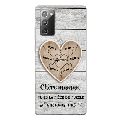 Pièce de puzzle - Coque de téléphone personnalisée