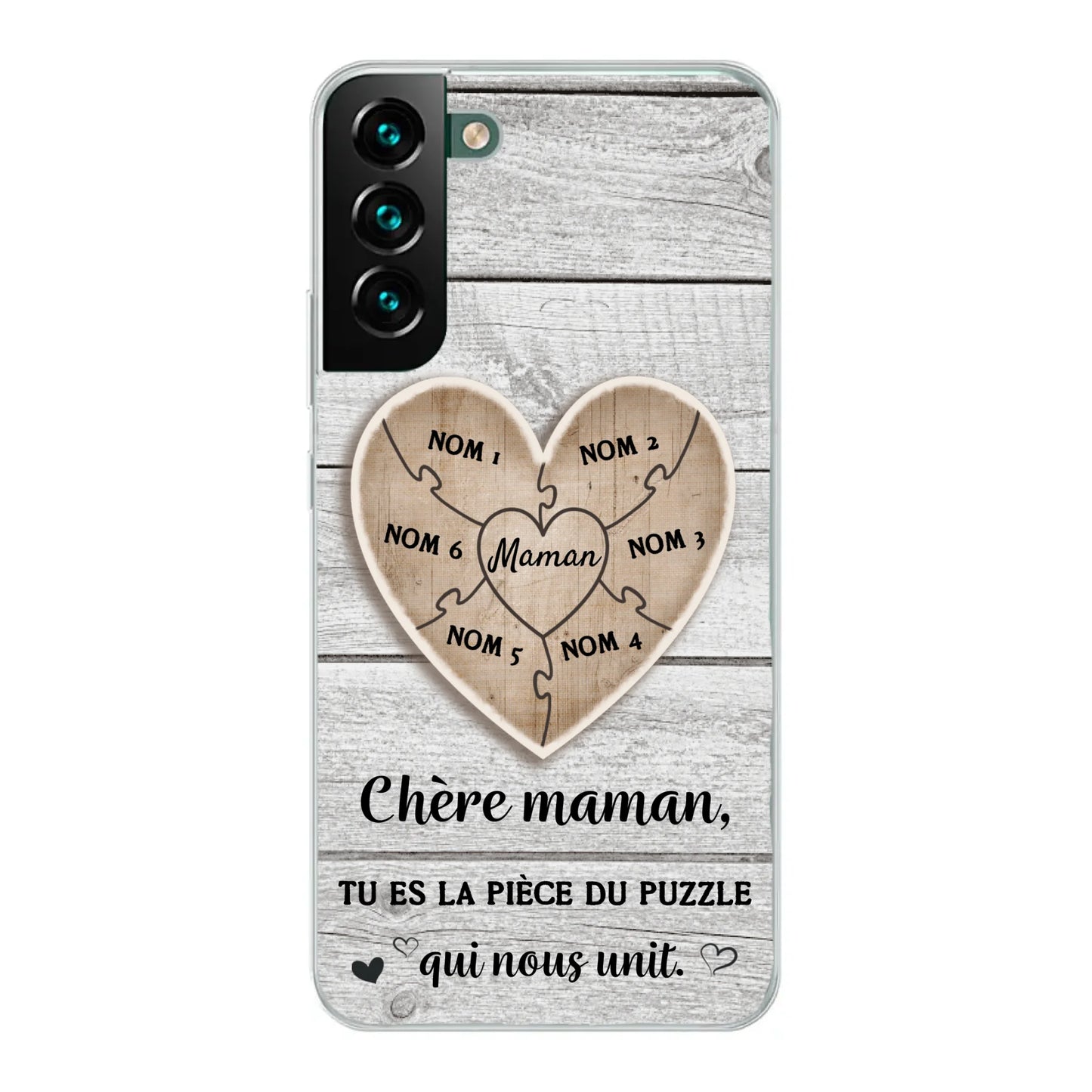 Pièce de puzzle - Coque de téléphone personnalisée