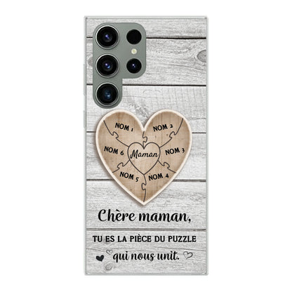 Pièce de puzzle - Coque de téléphone personnalisée