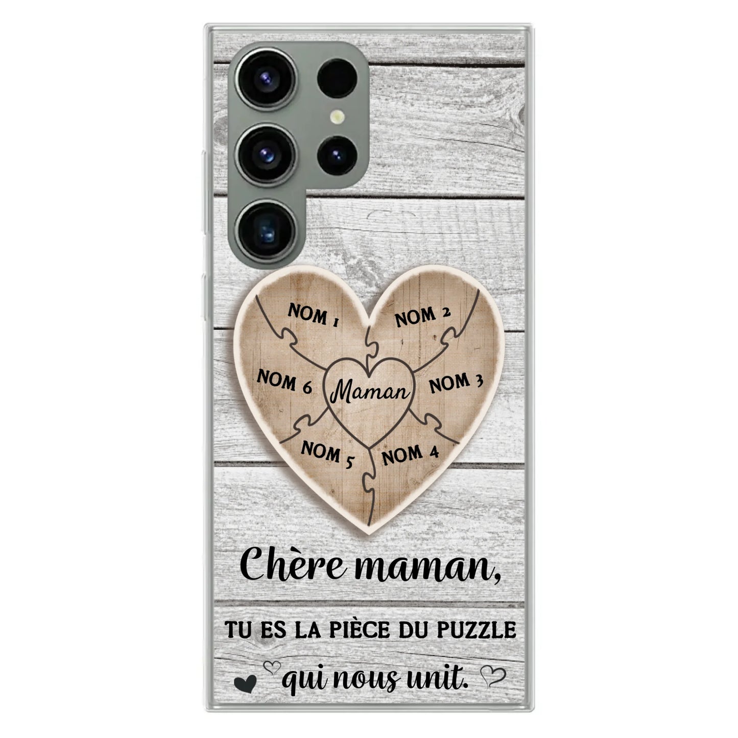 Pièce de puzzle - Coque de téléphone personnalisée