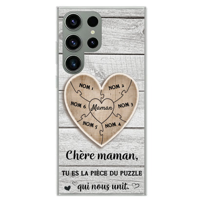 Pièce de puzzle - Coque de téléphone personnalisée