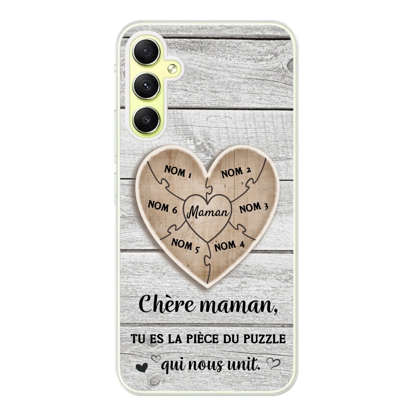 Pièce de puzzle - Coque de téléphone personnalisée