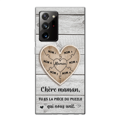 Pièce de puzzle - Coque de téléphone personnalisée